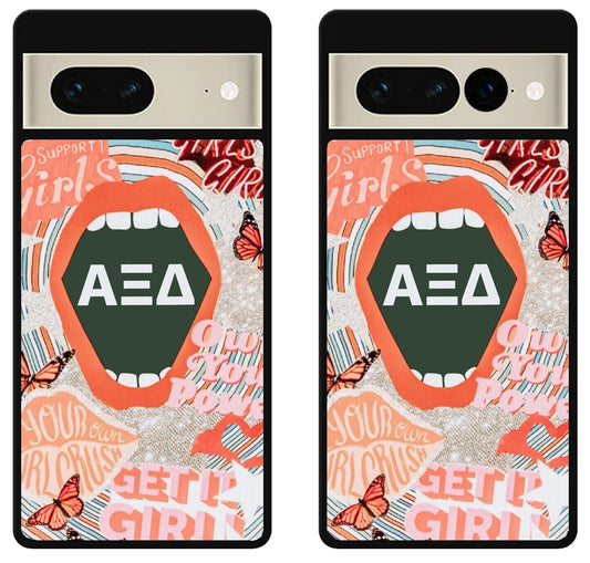 Alpha Xi Delta Aesthetic Google Pixel 7 | 7 Pro Case