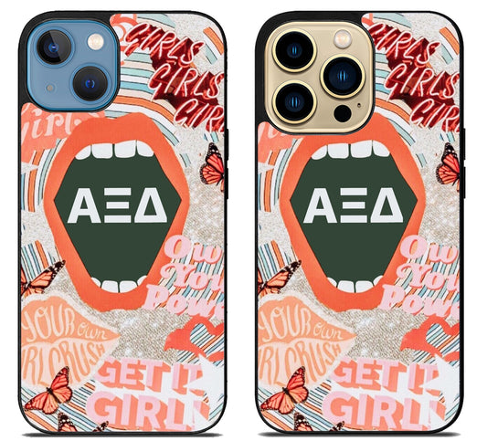 Alpha Xi Delta Aesthetic iPhone 14 | 14 Plus | 14 Pro | 14 Pro Max Case