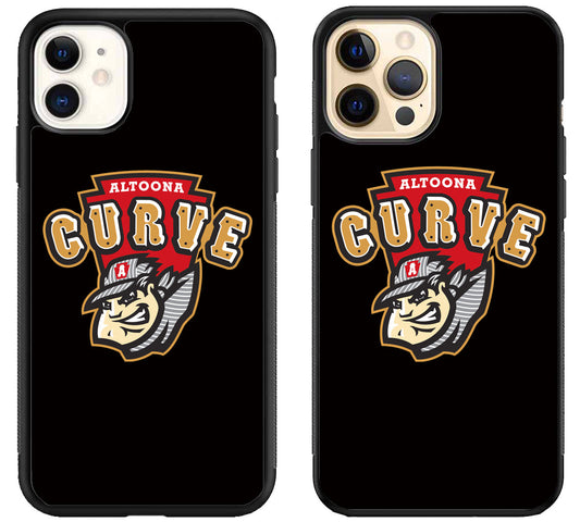 Altoona Curve Black iPhone 12 | 12 Mini | 12 Pro | 12 Pro Max Case