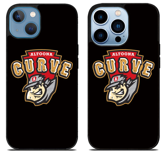 Altoona Curve Black iPhone 13 | 13 Mini | 13 Pro | 13 Pro Max Case
