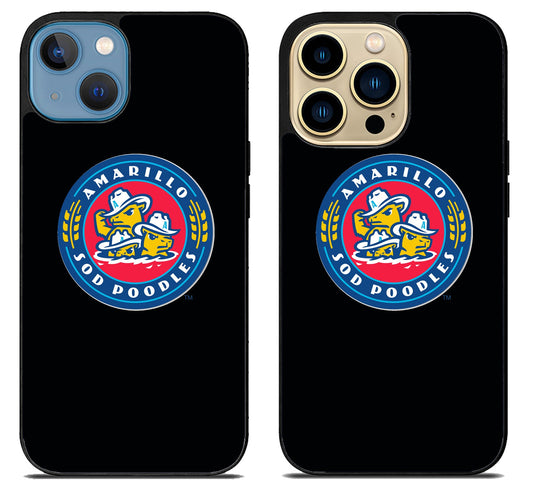 Amarillo Sod Poodles Black iPhone 14 | 14 Plus | 14 Pro | 14 Pro Max Case