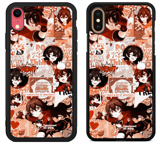 Amber Collage genshin impact iPhone X | Xs | Xr | Xs Max Case