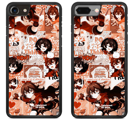 Amber Collage genshin impact iPhone 8 | iPhone 8 Plus Case