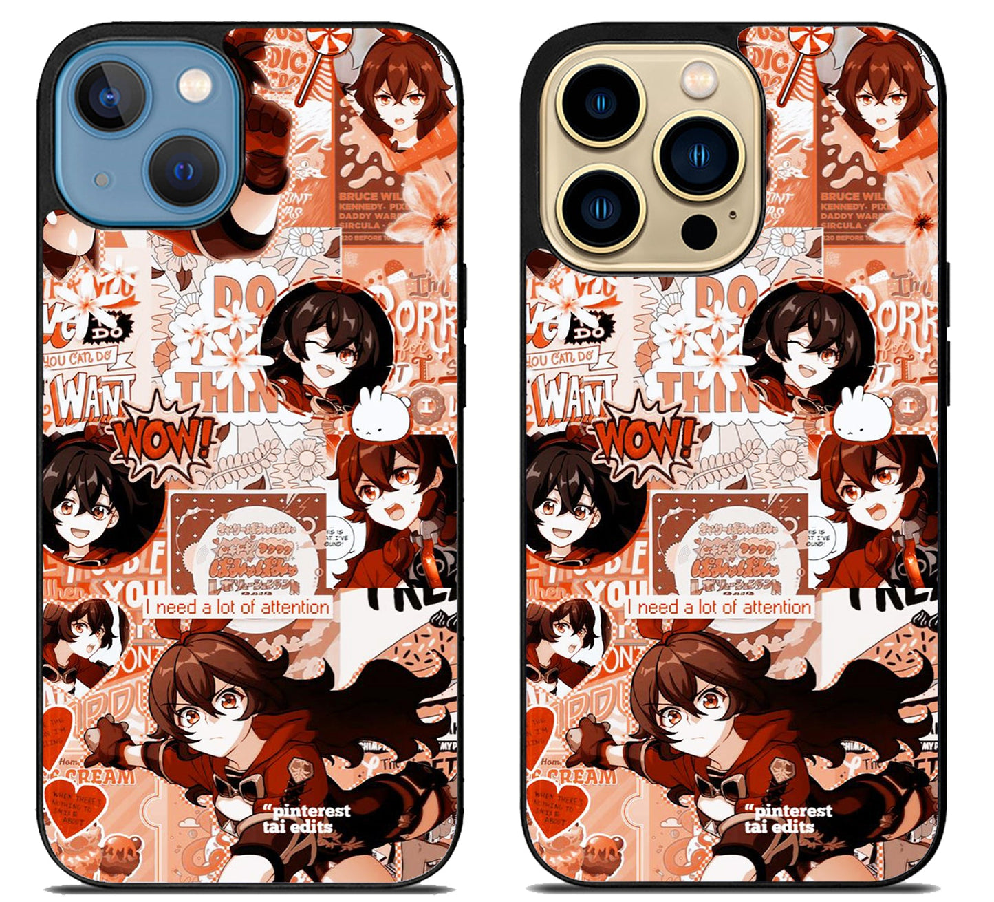 Amber Collage genshin impact iPhone 14 | 14 Plus | 14 Pro | 14 Pro Max Case