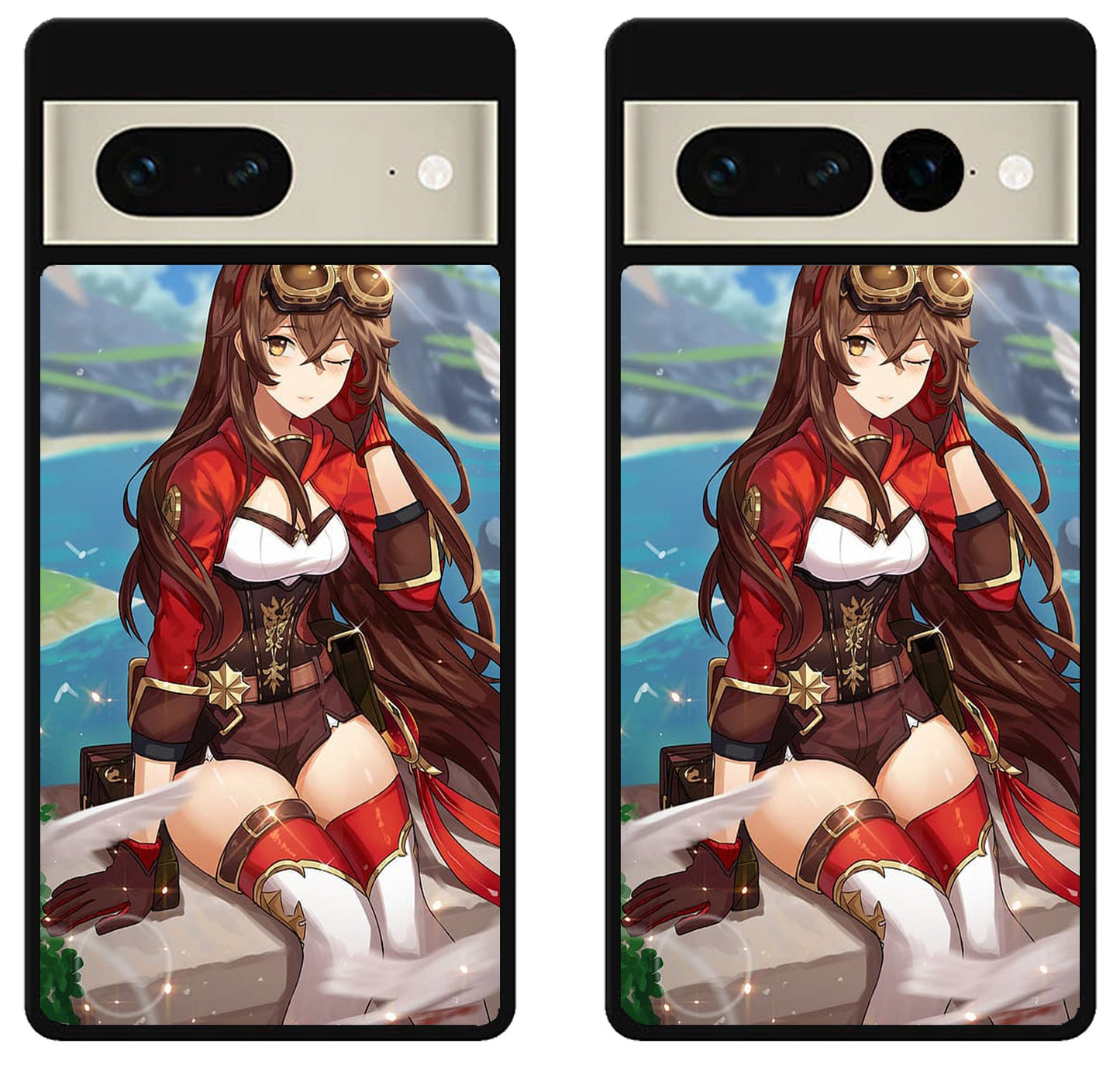 Amber Genshin Impact Cover Google Pixel 7 | 7 Pro Case