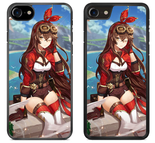 Amber Genshin Impact Cover iPhone SE 2020 | iPhone SE 2022 Case