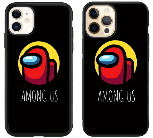 Amoung Us Black iPhone 12 | 12 Mini | 12 Pro | 12 Pro Max Case