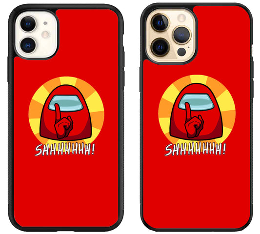 Amoung Us Red iPhone 12 | 12 Mini | 12 Pro | 12 Pro Max Case