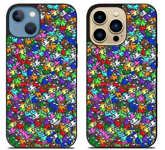 Amoung us Collage iPhone 14 | 14 Plus | 14 Pro | 14 Pro Max Case