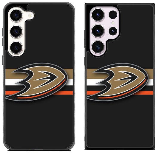 Anaheim Ducks Logo Samsung Galaxy S23 I S23+ I S23 Ultra Case