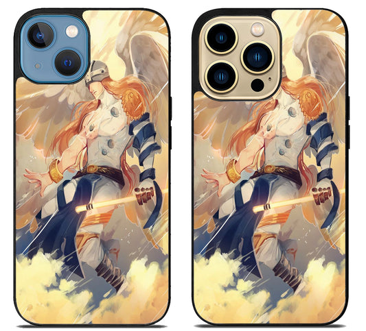 Angemon Digimon Cool iPhone 14 | 14 Plus | 14 Pro | 14 Pro Max Case