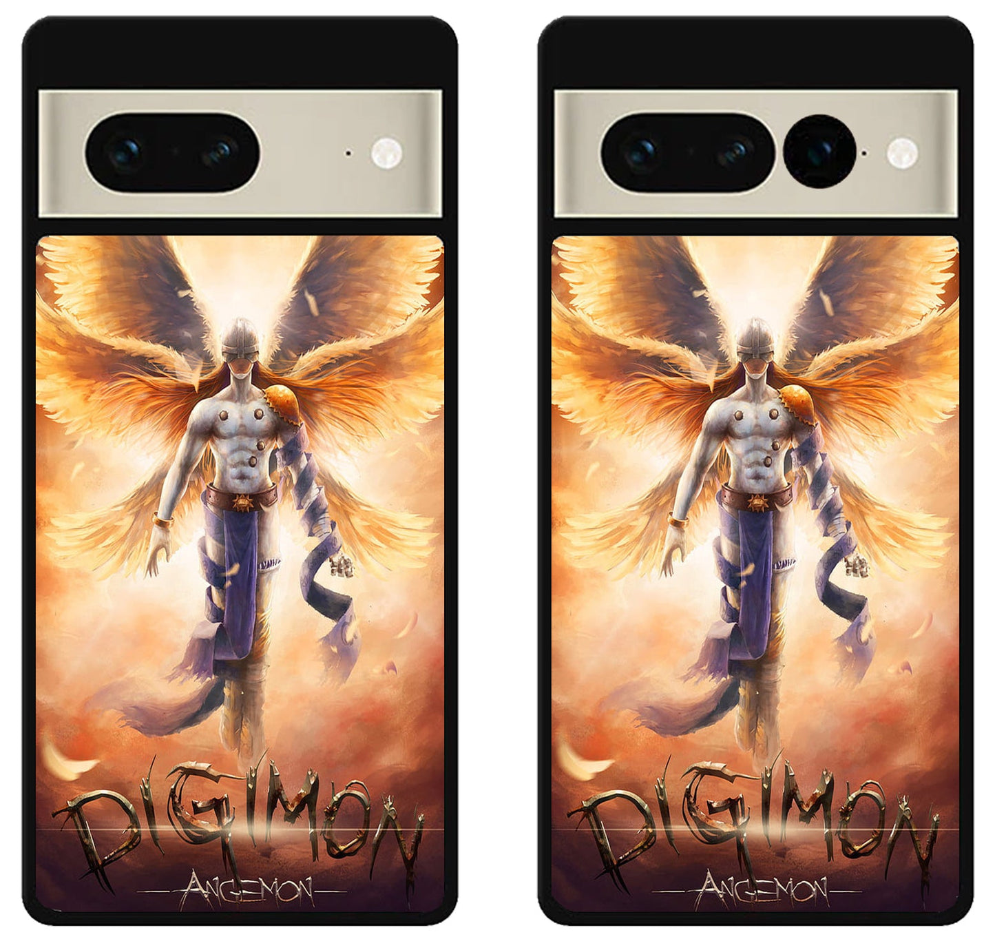 Angemon Digimon Cover Google Pixel 7 | 7 Pro Case