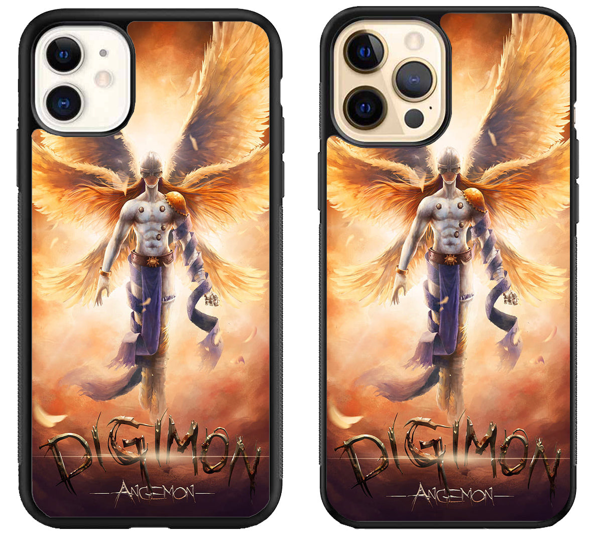 Angemon Digimon Cover iPhone 12 | 12 Mini | 12 Pro | 12 Pro Max Case