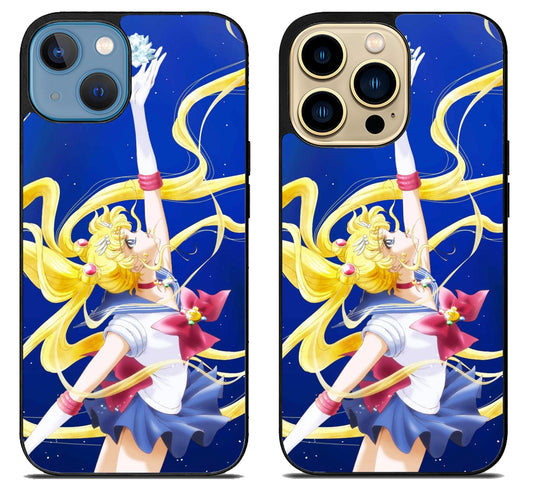 Anime Sailor Moon iPhone 14 | 14 Plus | 14 Pro | 14 Pro Max Case