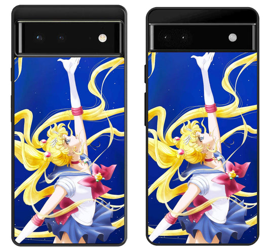 Anime Sailor Moon Google Pixel 6 | 6A | 6 Pro Case