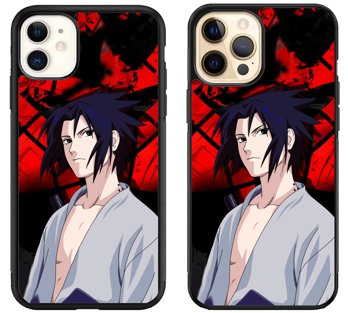 Anime Sasuke Uchiha Naruto iPhone 12 | 12 Mini | 12 Pro | 12 Pro Max Case