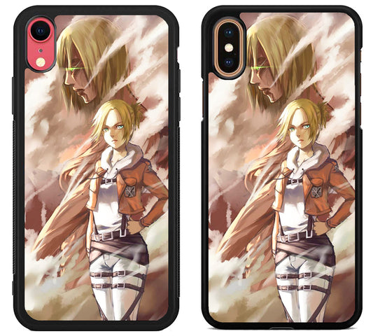 Annie Leonhart Attack on Titan Cover iPhone X | Xs | Xr | Xs Max Case