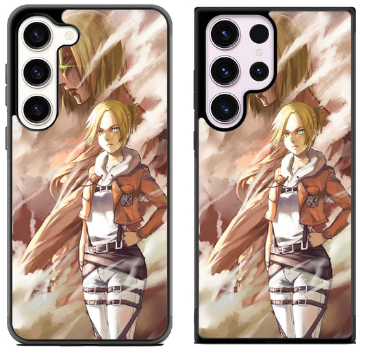 Annie Leonhart Attack on Titan Cover Samsung Galaxy S23 | S23+ | S23 Ultra Case