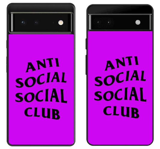 Anti Social Social Club Purple Google Pixel 6 | 6A | 6 Pro Case