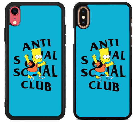 Anti Social Social Club Shimpson iPhone X | Xs | Xr | Xs Max Case