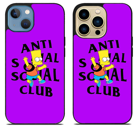 Anti Social Social Club Stylish iPhone 14 | 14 Plus | 14 Pro | 14 Pro Max Case