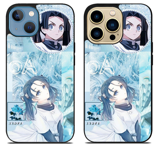 Aoi Kanzaki demon slayer Aesthetic iPhone 14 | 14 Plus | 14 Pro | 14 Pro Max Case