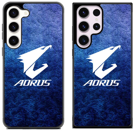 Aorus Logo Background Galaxy S23 I S23+ I S23 Ultra Case