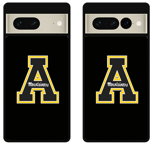 Appalachian University State Mountaineers Logo Google Pixel 7 | 7 Pro Case