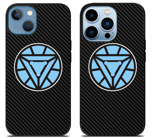 Arc Reactor Iron Man Carbon iPhone 13 | 13 Mini | 13 Pro | 13 Pro Max Case