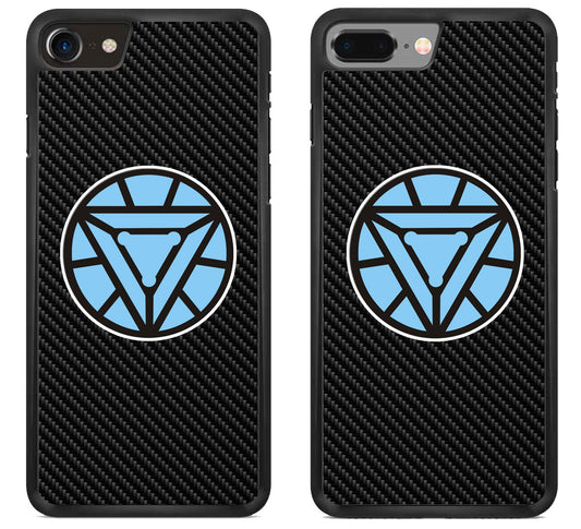 Arc Reactor Iron Man Carbon iPhone 8 | iPhone 8 Plus Case