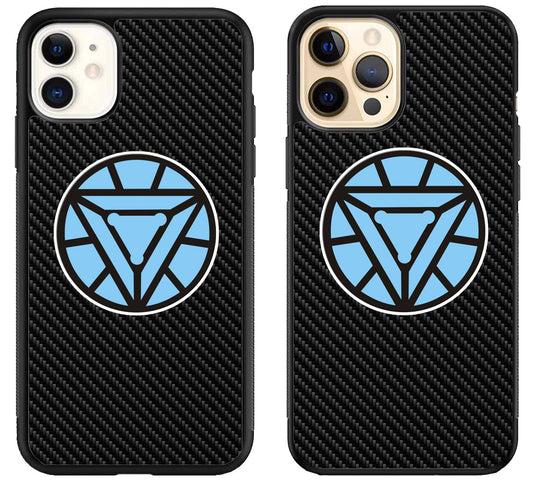 Arc Reactor Iron Man Carbon iPhone 12 | 12 Mini | 12 Pro | 12 Pro Max Case