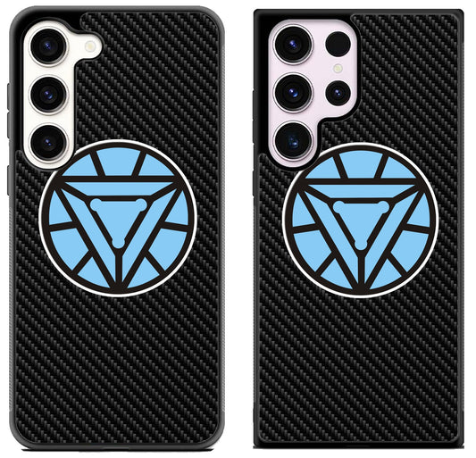 Arc Reactor Iron Man Carbon Samsung Galaxy S23 | S23+ | S23 Ultra Case