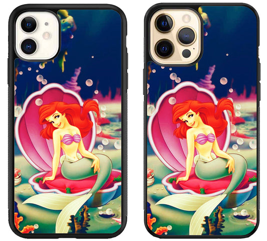 Ariel Princess Mermaid Disney iPhone 12 | 12 Mini | 12 Pro | 12 Pro Max Case