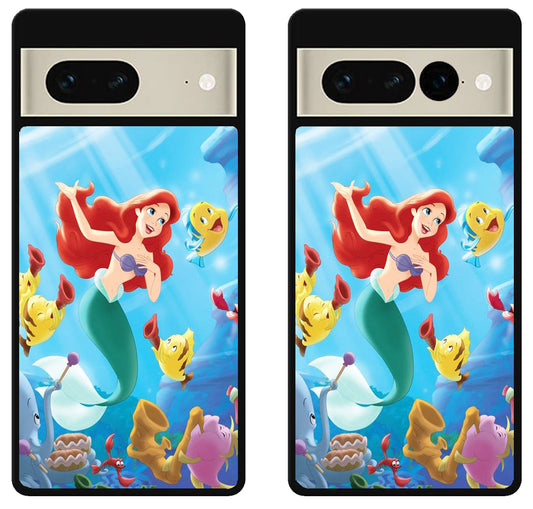 Ariel The Little Mermaid Cover Google Pixel 7 | 7 Pro Case