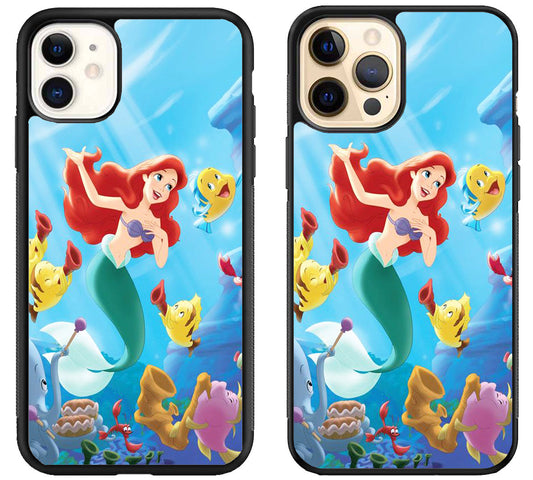 Ariel The Little Mermaid Cover iPhone 12 | 12 Mini | 12 Pro | 12 Pro Max Case