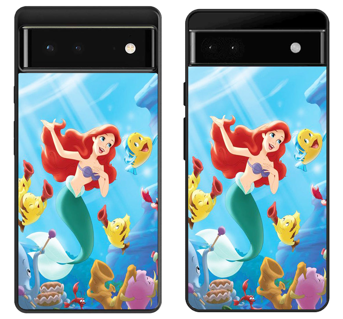 Ariel The Little Mermaid Cover Google Pixel 6 | 6A | 6 Pro Case