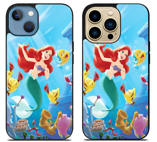 Ariel The Little Mermaid Cover iPhone 14 | 14 Plus | 14 Pro | 14 Pro Max Case