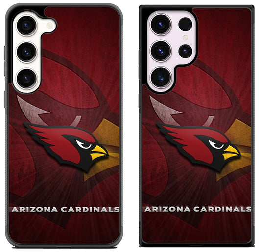 Arizona Cardinals Logo Background Samsung Galaxy S23 I S23+ I S23 Ultra Case