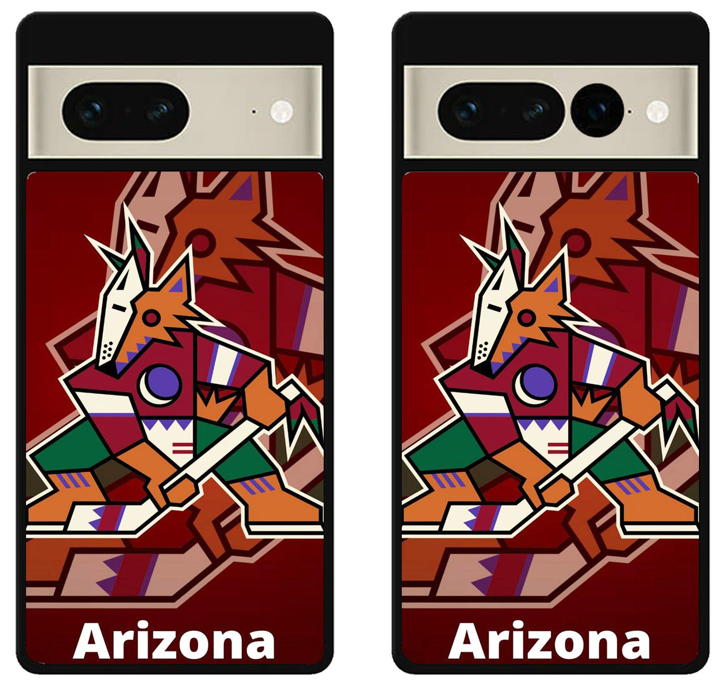 Arizona Coyotes Background Logo Google Pixel 7 | 7 Pro Case