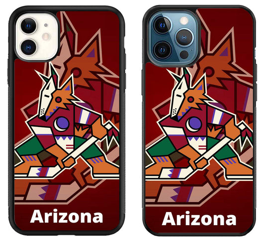 Arizona Coyotes Background Logo iPhone 11 | 11 Pro | 11 Pro Max Case