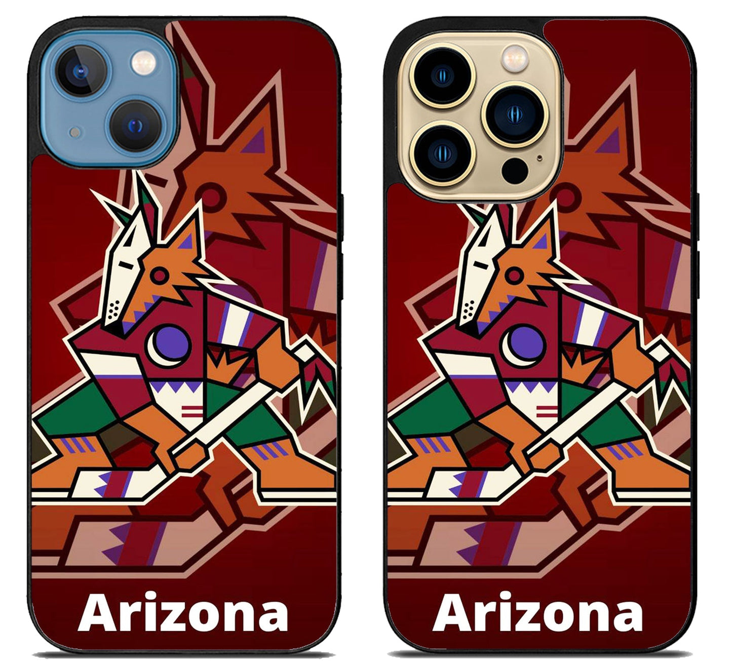 Arizona Coyotes Cover iPhone 14 | 14 Plus | 14 Pro | 14 Pro Max Case