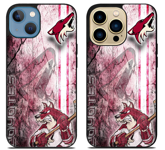 Arizona Coyotes Wallpaper iPhone 14 | 14 Plus | 14 Pro | 14 Pro Max Case