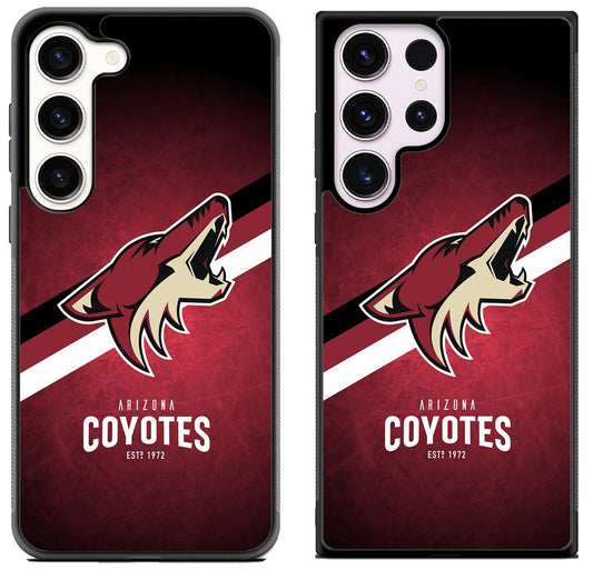 Arizona Coyotes Wallpaper Samsung Galaxy S23 I S23+ I S23 Ultra Case