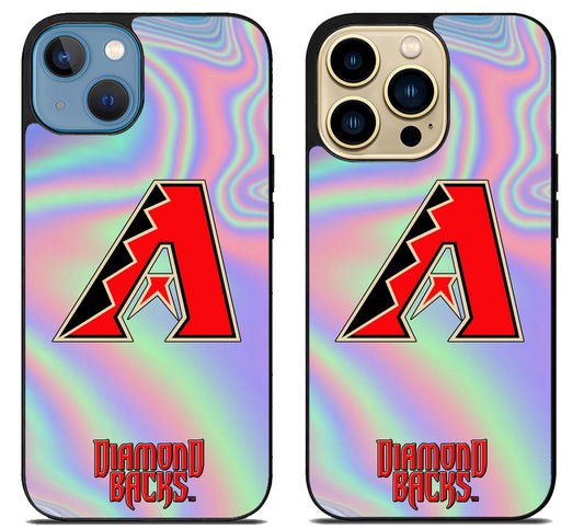 Arizona Diamondbacks Holographic iPhone 14 | 14 Plus | 14 Pro | 14 Pro Max Case