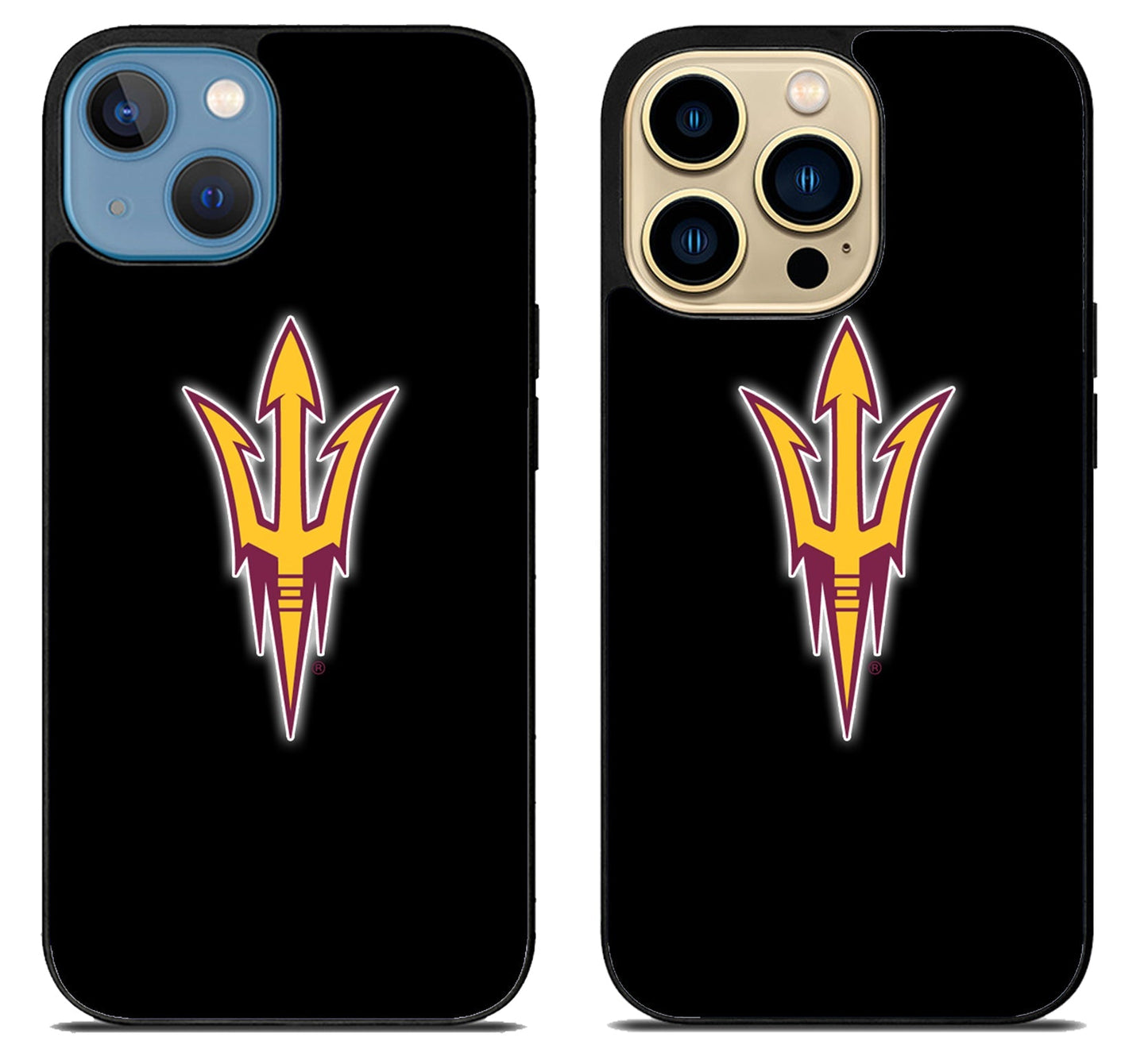 Arizona State Sun Devils Black iPhone 14 | 14 Plus | 14 Pro | 14 Pro Max Case