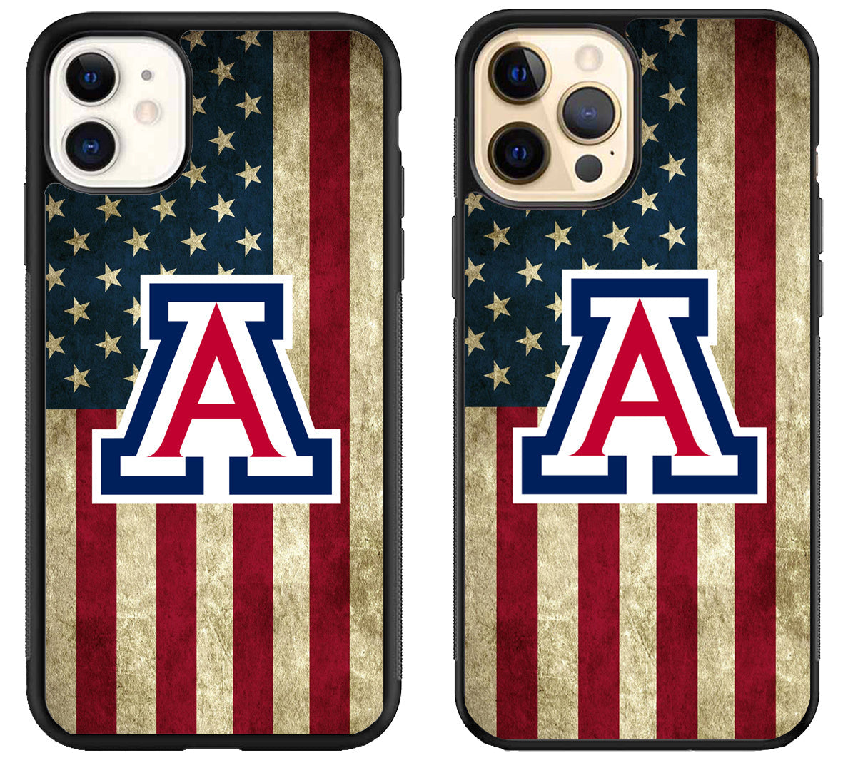 Arizona Wildcats Flag iPhone 12 | 12 Mini | 12 Pro | 12 Pro Max Case