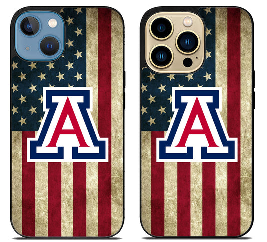 Arizona Wildcats Flag iPhone 14 | 14 Plus | 14 Pro | 14 Pro Max Case