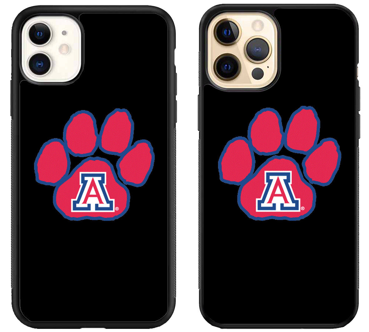 Arizona Wildcats Paw iPhone 12 | 12 Mini | 12 Pro | 12 Pro Max Case