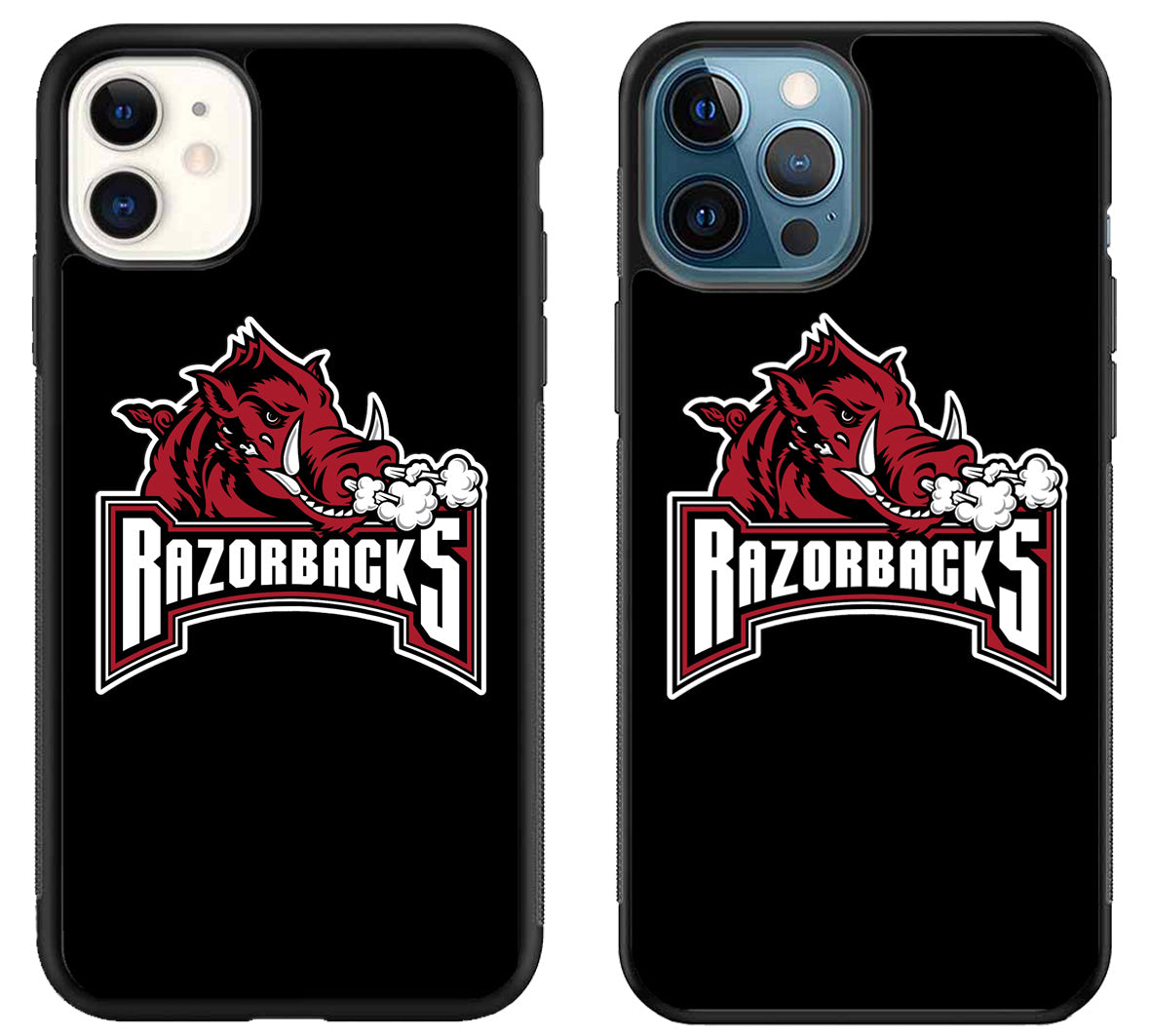 Arkansas Razorbacks Black Logo iPhone 11 | 11 Pro | 11 Pro Max Case