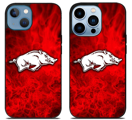 Arkansas Razorbacks Burn iPhone 13 | 13 Mini | 13 Pro | 13 Pro Max Case